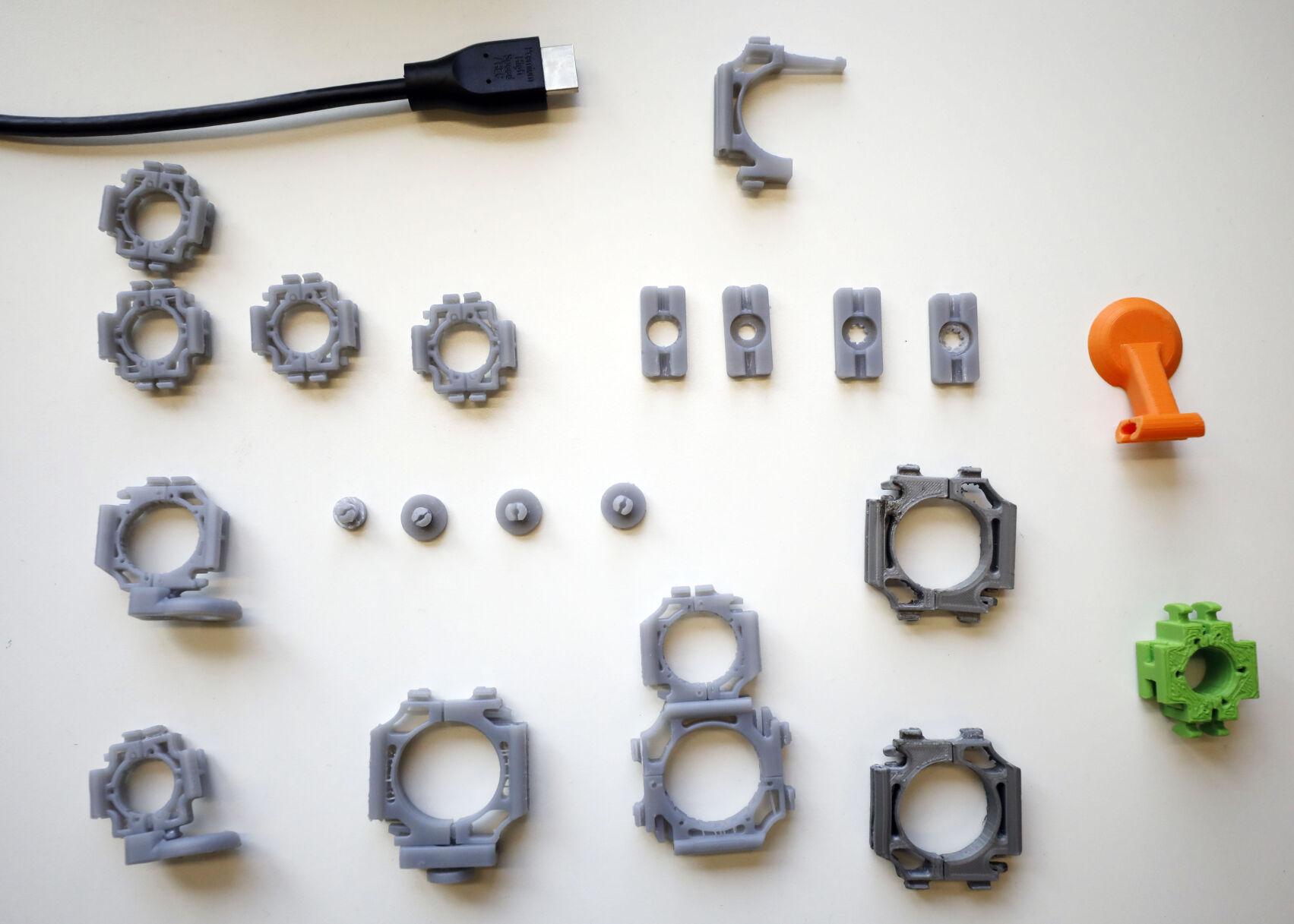 3D printed wire clamps developed by United Aircraft Technologies (copy)